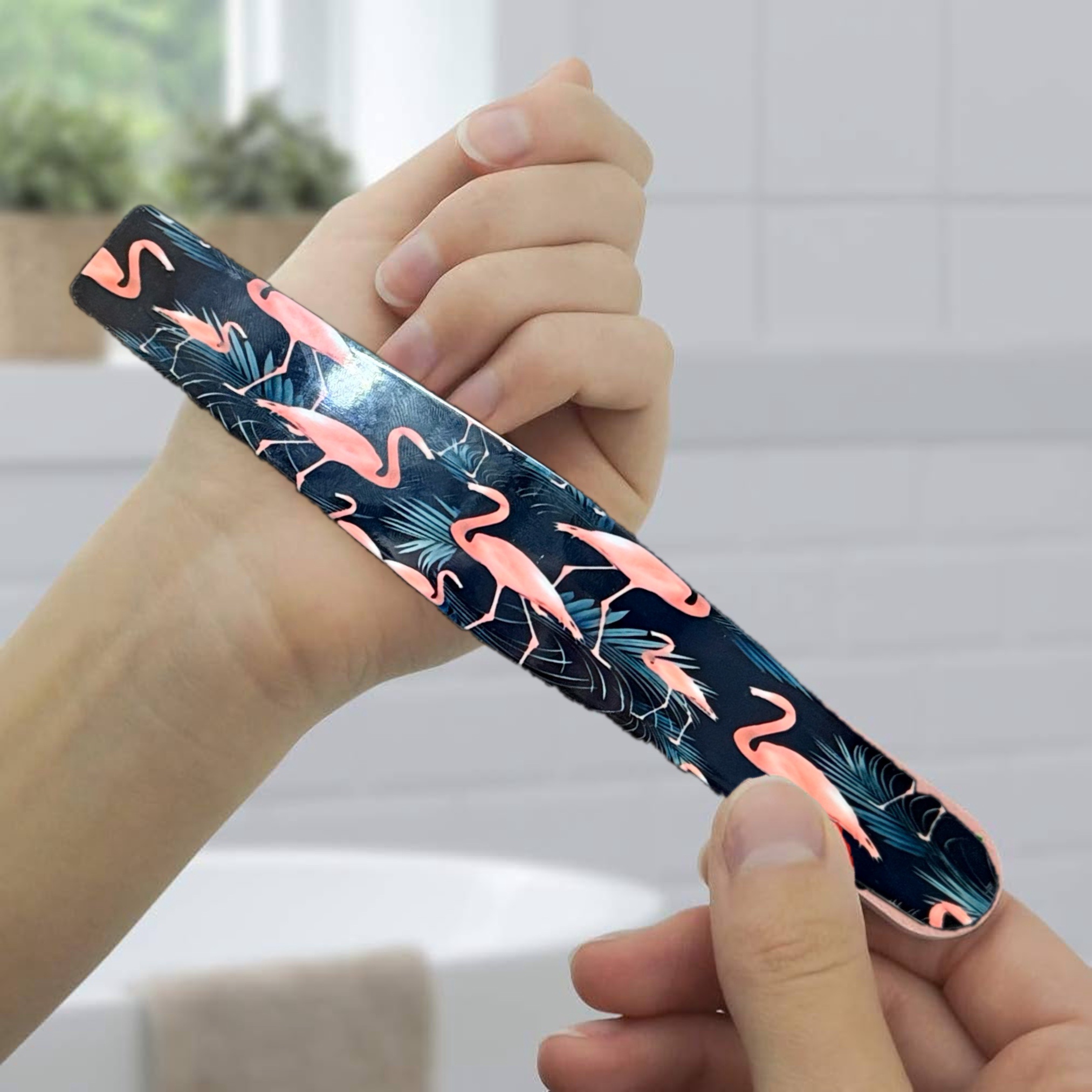 The Love Of Flamingos Nail File | Emery Board | 180 Grit