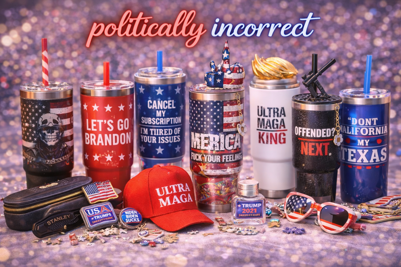 Politically Incorrect Collection | Bold, Funny & Unapologetically You